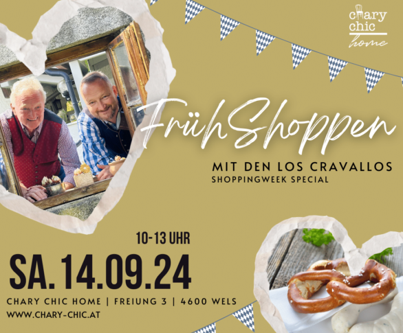 Früh-Shoppen mit den Los Cravallos | Shopping Week Wels