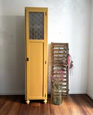 chary chic, Upcycling, Vintage Schrank, Unikat Möbel, schmaler Schrank, keine Möbel von der Stange, Schrank mit Geschichte, nachhaltige Möbel, individuelles Möbel, Möbel für kleine Räume