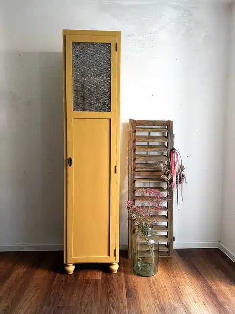 chary chic, Upcycling, Vintage Schrank, Unikat Möbel, schmaler Schrank, keine Möbel von der Stange, Schrank mit Geschichte, nachhaltige Möbel, individuelles Möbel, Möbel für kleine Räume