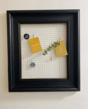 Bilderrahmen, Memoboard, alter Bilderrahmen mit Hasenstallgitter, Upcycling, aus alt mach neu, chary chic, Shabby Chic, Oberösterreich, Kematen am Innbach