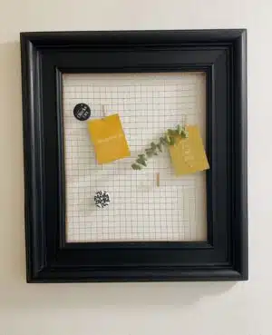 Bilderrahmen, Memoboard, alter Bilderrahmen mit Hasenstallgitter, Upcycling, aus alt mach neu, chary chic, Shabby Chic, Oberösterreich, Kematen am Innbach