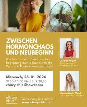 Vortrag Menopause - Zwischen Hormonchaos und Neubeginn