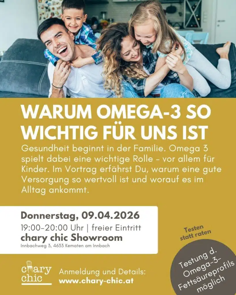 Stille Entzündungen, Darmgesundheit, chary chic, Omega 3, Nährstoffmangel, Kematen am Innbach. aus alt mach neu, Vintage Möbel, Cortisolspiegel, Übersäuerung, Zellgesundheit, Testbasierte Nahrungsergänzung