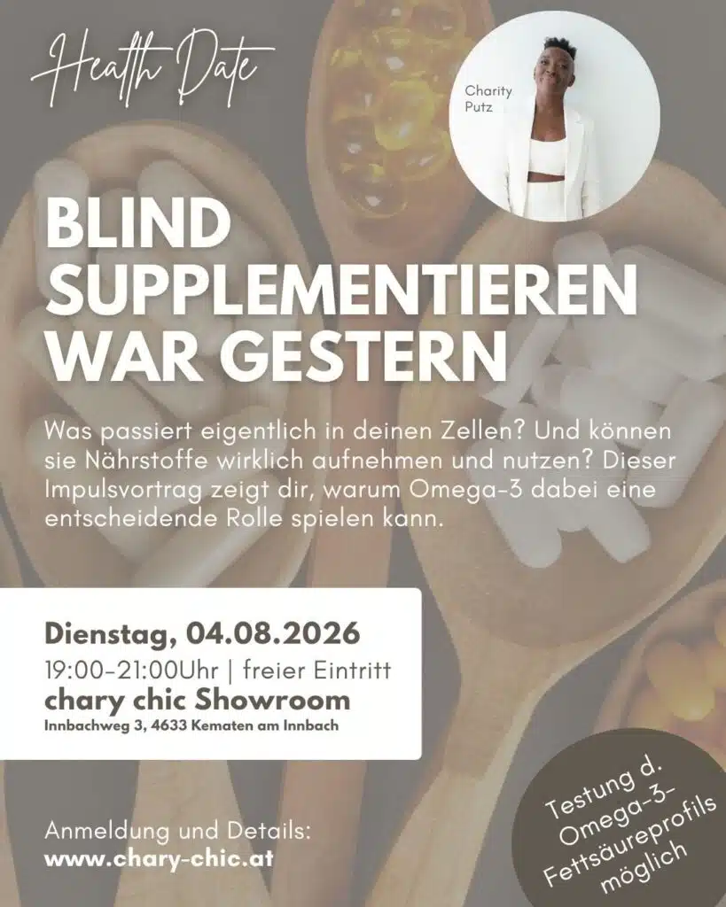Omega 3, Testbasierte Ernährung, Testbasierte Gesundheitsvorsorge, Zinzino, Zellgesundheit, Stille Entzündungen, Brainfog, Müdigkeit, Longevity, Omega-3, health Date