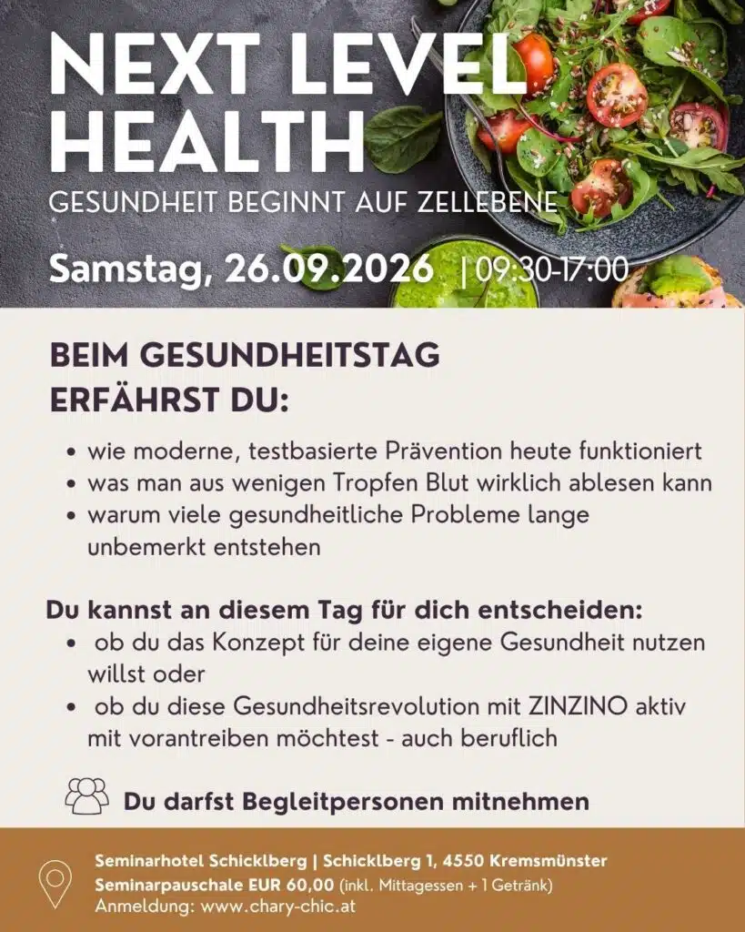 Next Level Health, Gesundheitstag, Testbasierte Gesundheit
