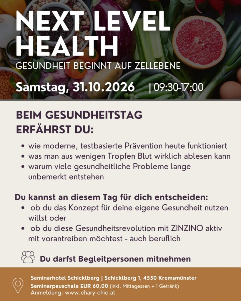 Next Level Health, Gesundheitstag, Testbasierte Gesundheit