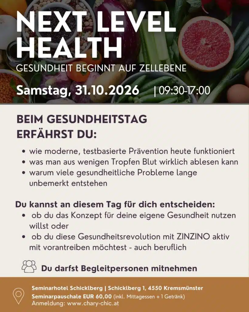 Next Level Health, Gesundheitstag, Testbasierte Gesundheit
