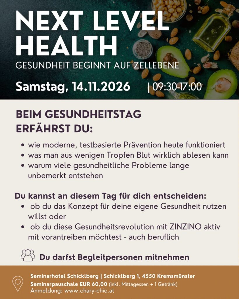 Next Level Health, Gesundheitstag, Testbasierte Gesundheit