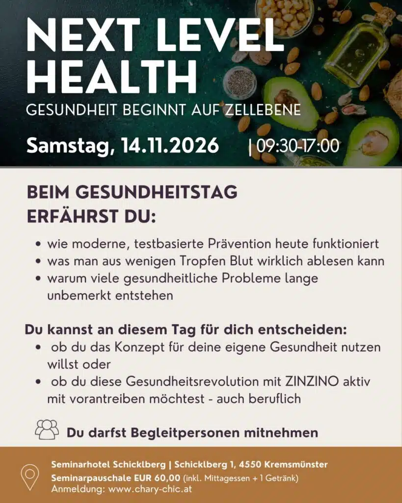 Next Level Health, Gesundheitstag, Testbasierte Gesundheit