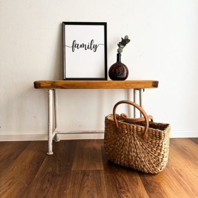 chary chic, Upcycling Bank, Metallbank, Vintage Möbel, Vintage Bank, Shabby Chic